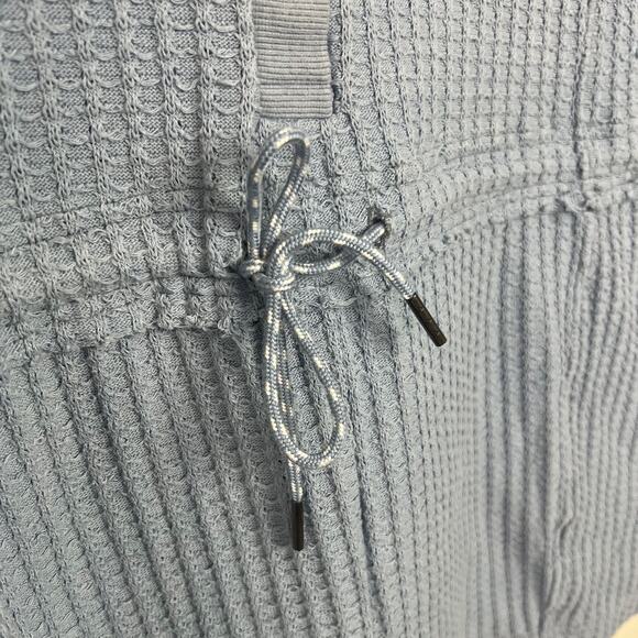 Urban Outfitters Out from Under Women's XS Baby Blue Ty Waffle Romper Lounge - Picture 6 of 10